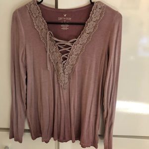 AEO soft and sexy tee size medium